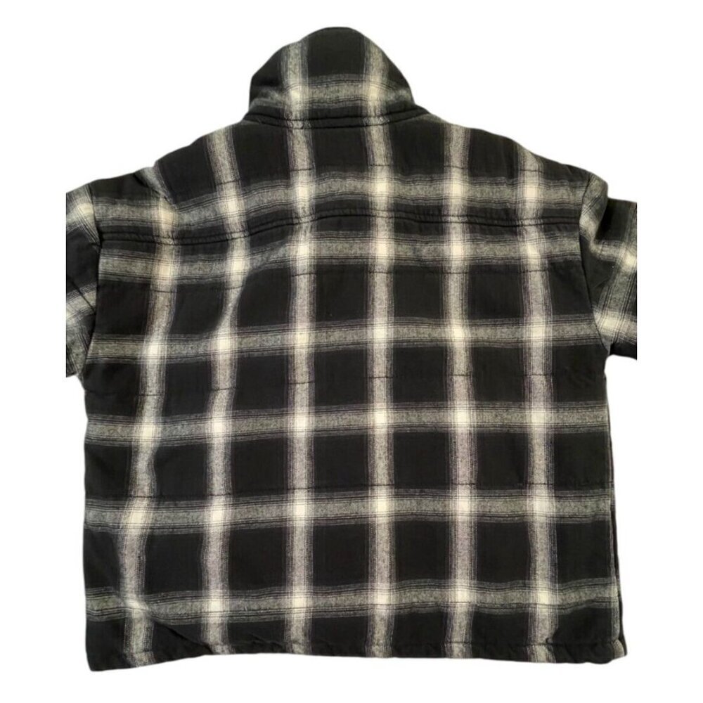EVEREVE Lucy Plaid Cropped Jacket β Medium - Picture 3 of 13
